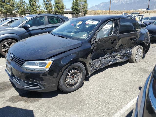 3VW2K7AJ5EM332049 - 2014 VOLKSWAGEN JETTA BASE 黑色 照片 1