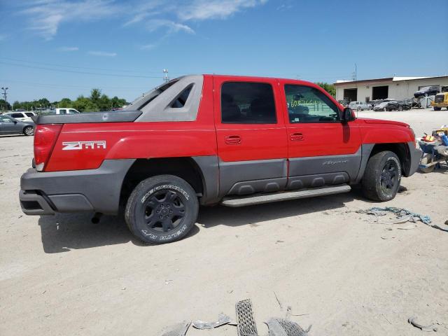 3GNEC13T93G220981 - 2003 CHEVROLET AVALANCHE C1500 RED photo 3