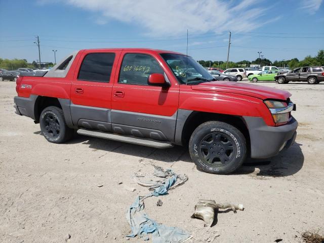 3GNEC13T93G220981 - 2003 CHEVROLET AVALANCHE C1500 RED photo 4