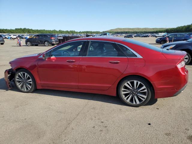 3LN6L5F99KR604035 - 2019 LINCOLN MKZ RESERVE II RED photo 2