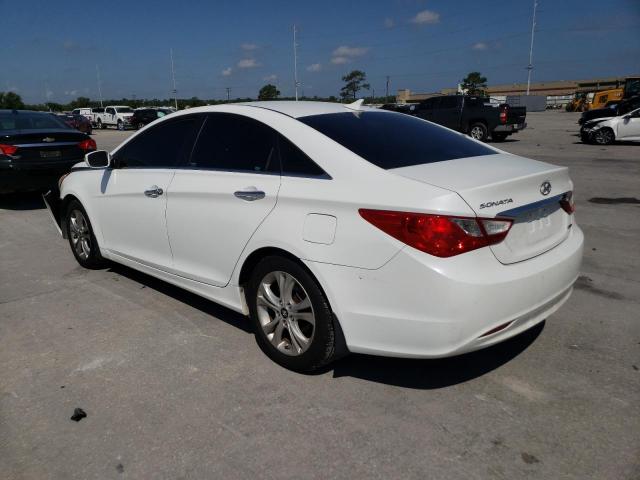 5NPEC4AC7BH189720 - 2011 HYUNDAI SONATA SE WHITE photo 2