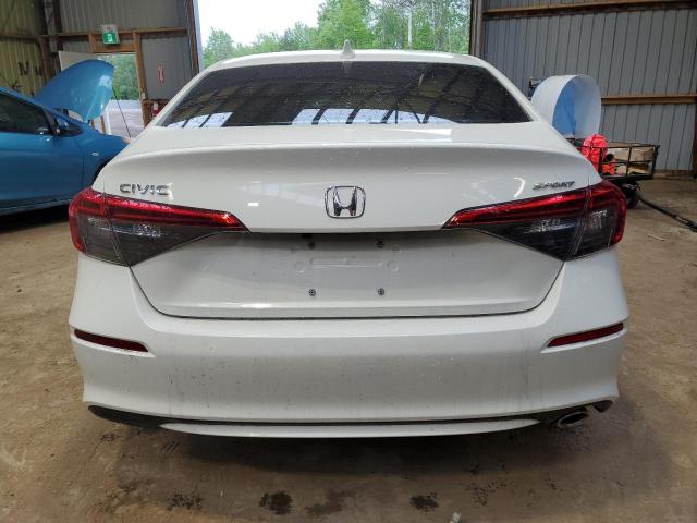 2HGFE2F59RH116236 - 2024 HONDA CIVIC SPORT თეთრი ფოტო 6