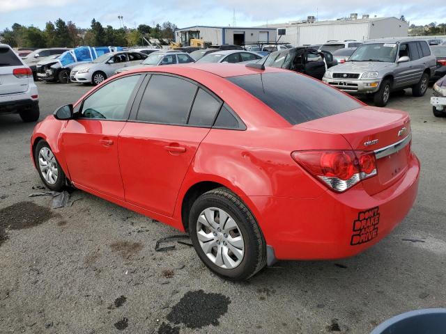 1G1PC5SG7G7116898 - 2016 CHEVROLET CRUZE LIMI LS RED photo 2