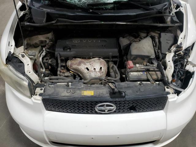 JTLZE4FE4A1111217 - 2010 TOYOTA SCION XB WHITE photo 12