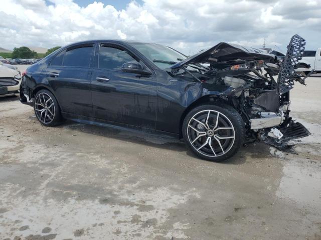 W1KAF4GB8NR030924 - 2022 MERCEDES-BENZ C 300 შავი ფოტო 4