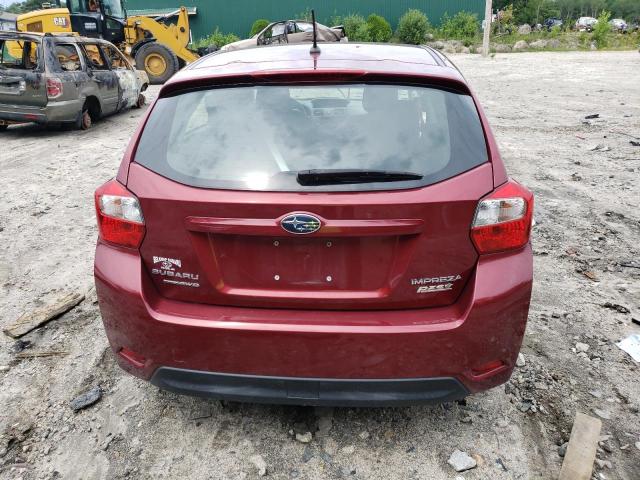 JF1GPAC62EH332052 - 2014 SUBARU IMPREZA PREMIUM RED photo 6