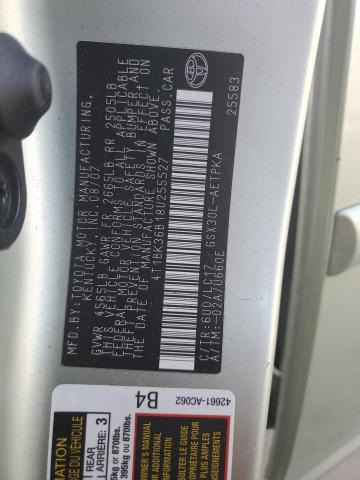 4T1BK36B18U255527 - 2008 TOYOTA AVALON XL Yaşıl foto 12