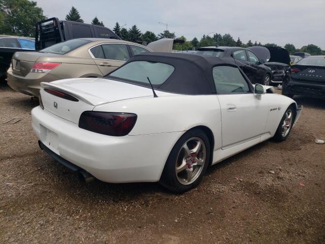 JHMAP1144YT008537 - 2000 HONDA S2000 WHITE photo 3