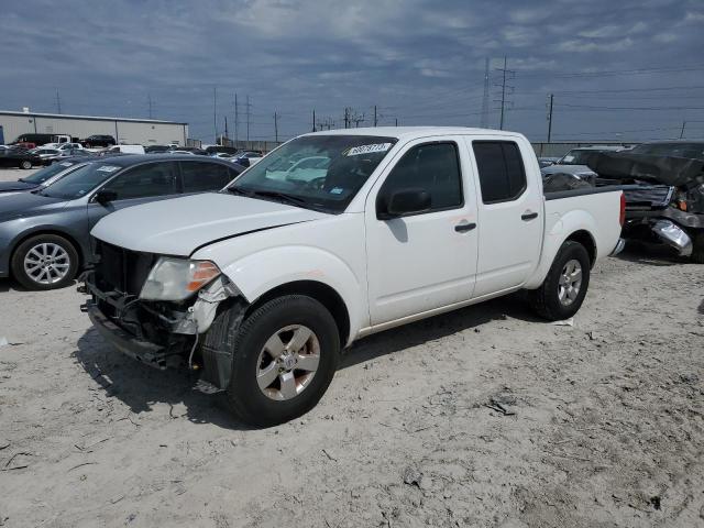 1N6AD0ER2CC402991 - 2012 NISSAN FRONTIER S WHITE photo 1