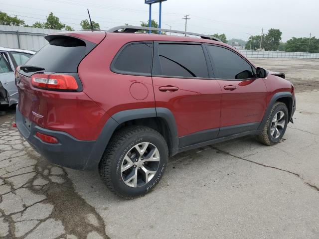 1C4PJMBS5GW337708 - 2016 JEEP CHEROKEE TRAILHAWK RED photo 3