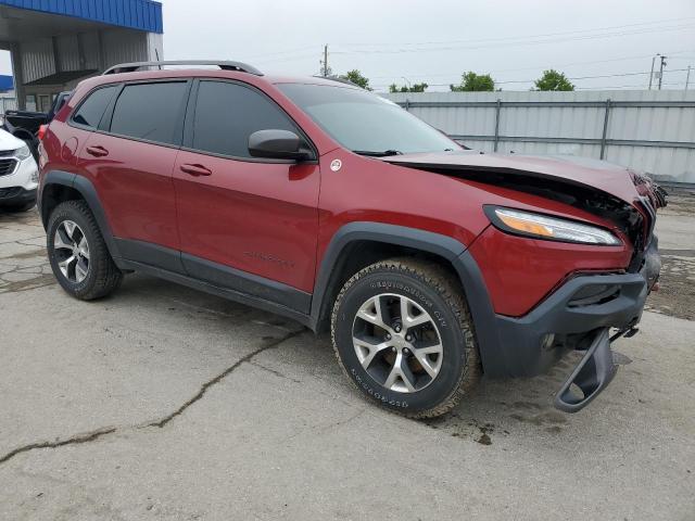 1C4PJMBS5GW337708 - 2016 JEEP CHEROKEE TRAILHAWK RED photo 4