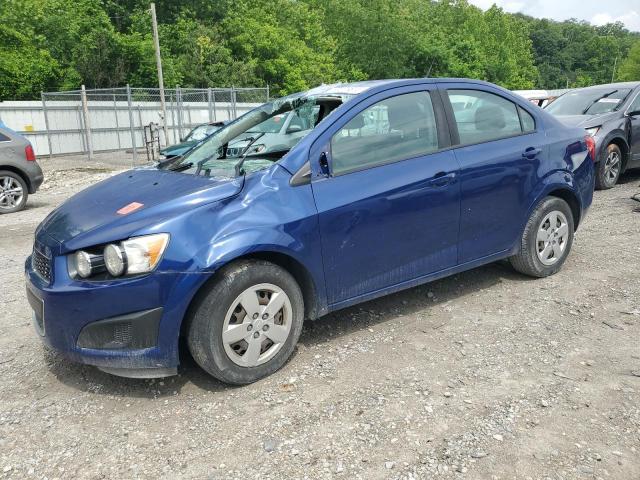 1G1JA5SH4E4182098 - 2014 CHEVROLET SONIC LS BLUE photo 1