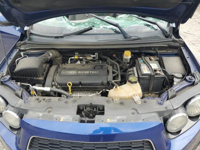 1G1JA5SH4E4182098 - 2014 CHEVROLET SONIC LS BLUE photo 11