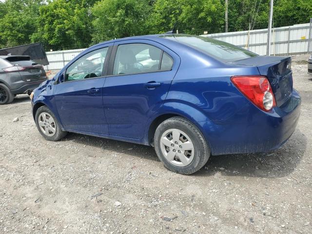 1G1JA5SH4E4182098 - 2014 CHEVROLET SONIC LS BLUE photo 2