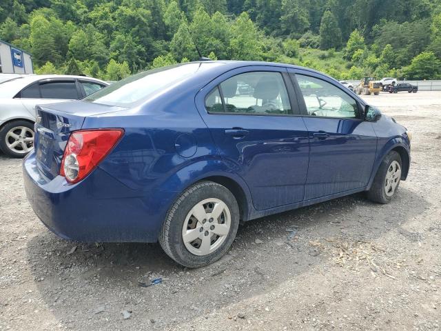 1G1JA5SH4E4182098 - 2014 CHEVROLET SONIC LS BLUE photo 3