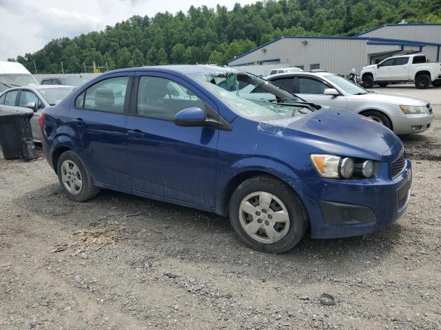 1G1JA5SH4E4182098 - 2014 CHEVROLET SONIC LS BLUE photo 4