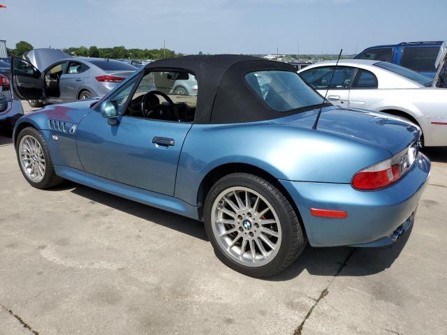 WBACN53411LL47876 - 2001 BMW Z3 3.0 BLUE photo 2