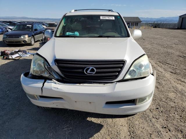 JTJBT20X170143197 - 2007 LEXUS GX 470 WHITE photo 5