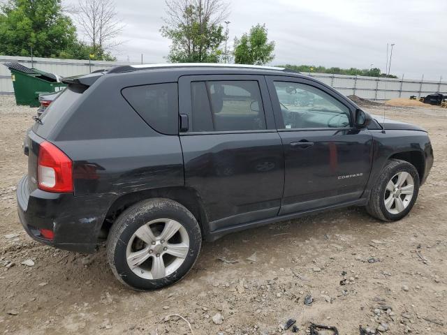 1J4NF1FB1BD149591 - 2011 JEEP COMPASS SPORT BLACK photo 3