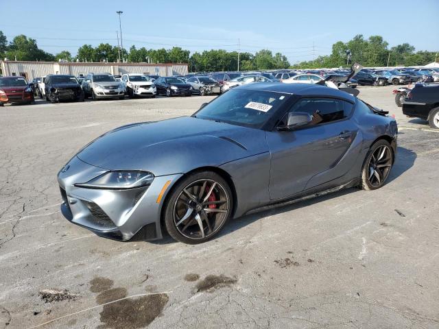 WZ1DB0C03NW047021 - 2022 TOYOTA SUPRA BASE GRAY photo 1