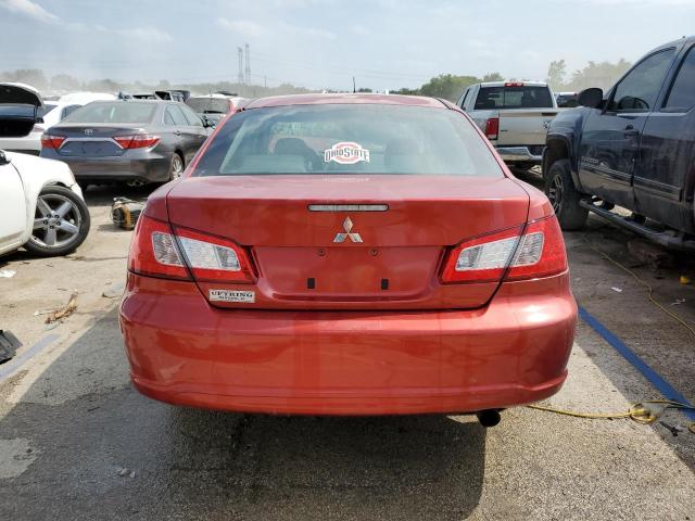 4A32B2FF2AE015935 - 2010 MITSUBISHI GALANT FE RED photo 6