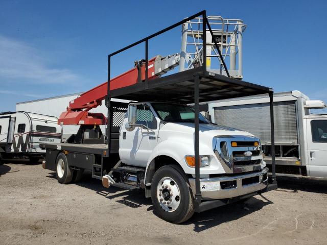 3FRNF65C18V646194 - 2008 FORD F650 SUPER DUTY WHITE photo 1