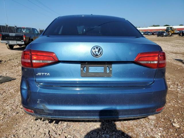 3VW2K7AJ5FM319836 - 2015 VOLKSWAGEN JETTA BASE أزرق صورة 6