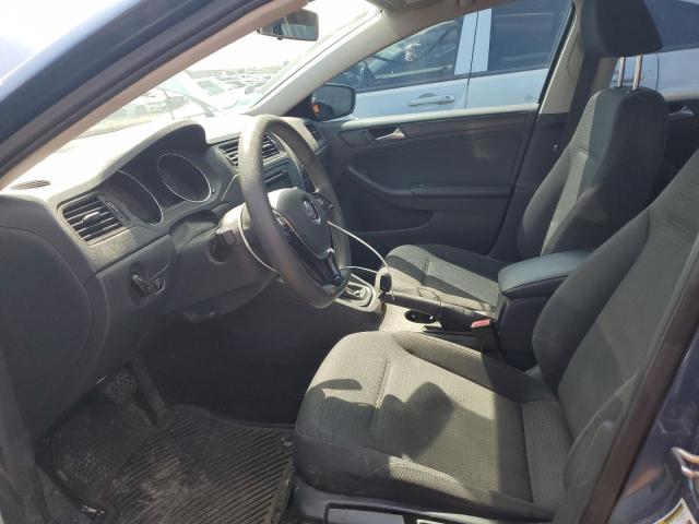 3VW2K7AJ5FM319836 - 2015 VOLKSWAGEN JETTA BASE أزرق صورة 7