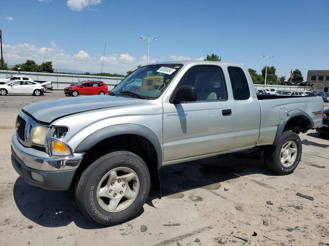 5TEWN72N62Z042964 - 2002 TOYOTA TACOMA XTRACAB SILVER photo 1