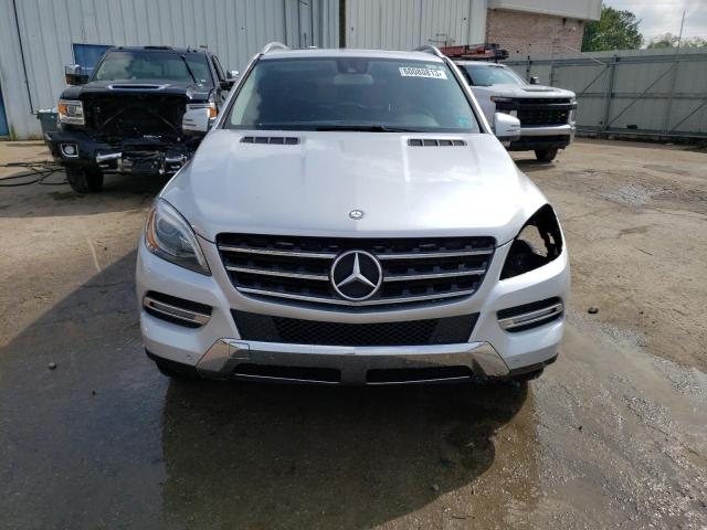 4JGDA5HB1EA439593 - 2014 MERCEDES-BENZ ML 350 4MATIC SILVER photo 5