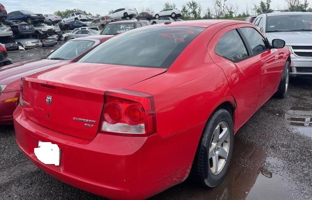 2B3KA33VX9H555983 - 2009 DODGE CHARGER SXT RED photo 4