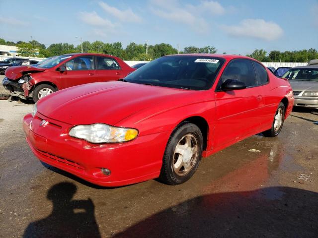 2G1WX12K349402769 - 2004 CHEVROLET MONTE CARL SS RED photo 1