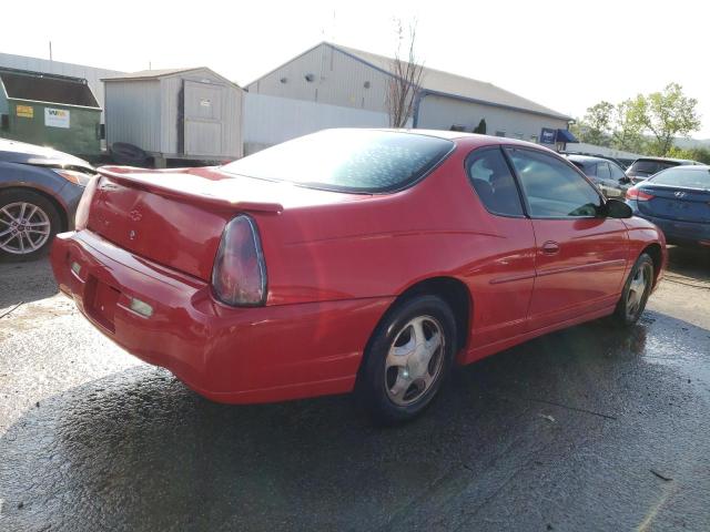 2G1WX12K349402769 - 2004 CHEVROLET MONTE CARL SS RED photo 3
