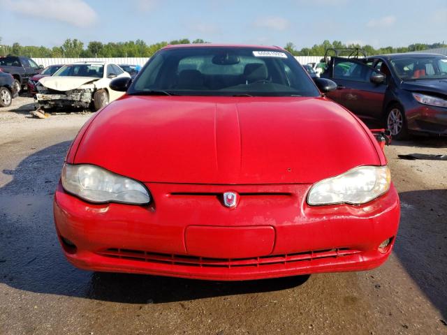 2G1WX12K349402769 - 2004 CHEVROLET MONTE CARL SS RED photo 5