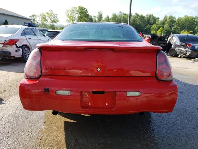 2G1WX12K349402769 - 2004 CHEVROLET MONTE CARL SS RED photo 6