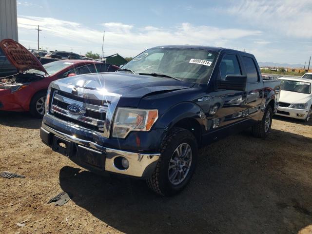 1FTFW1CF2DFB59300 - 2013 FORD F150 SUPERCREW BLUE photo 1