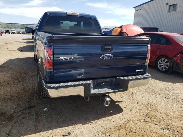 1FTFW1CF2DFB59300 - 2013 FORD F150 SUPERCREW BLUE photo 6