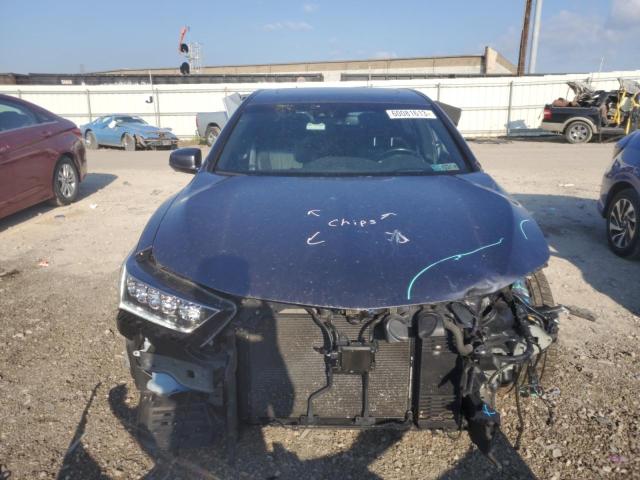 JH4KC2F97LC000290 - 2020 ACURA RLX SPORT HYBRID ADVANCE GRAY photo 5