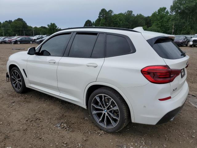 5UXTY3C00M9F54404 - 2021 BMW X3 SDRIVE30I WHITE photo 2