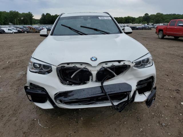 5UXTY3C00M9F54404 - 2021 BMW X3 SDRIVE30I WHITE photo 5