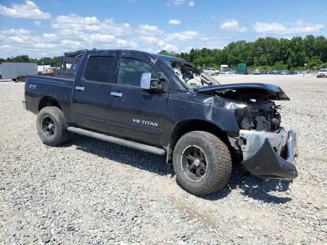 1N6BA07B65N567530 - 2005 NISSAN TITAN XE BLACK photo 4