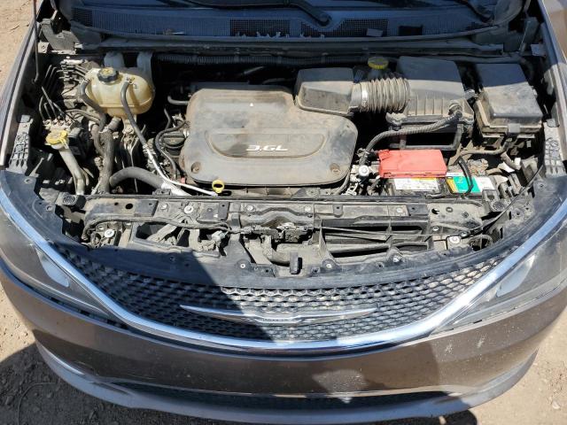 2C4RC1BG0HR653945 - 2017 CHRYSLER PACIFICA TOURING L ნაცრისფერი ფოტო 12