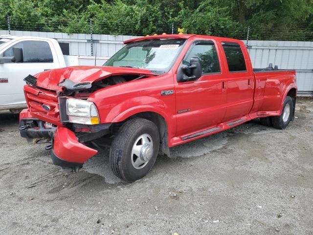 1FTWW32F83EA58683 - 2003 FORD F350 SUPER DUTY RED photo 1