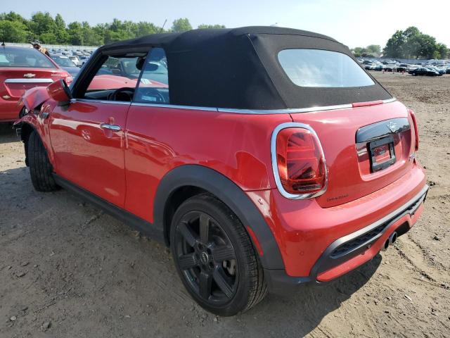 WMW43DL09N3N61439 - 2022 MINI COOPER S RED photo 2