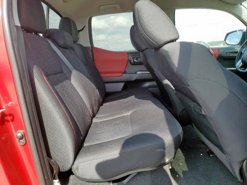 3TMDZ5BN7MM101410 - 2021 TOYOTA TACOMA DOUBLE CAB Қызыл фото 10