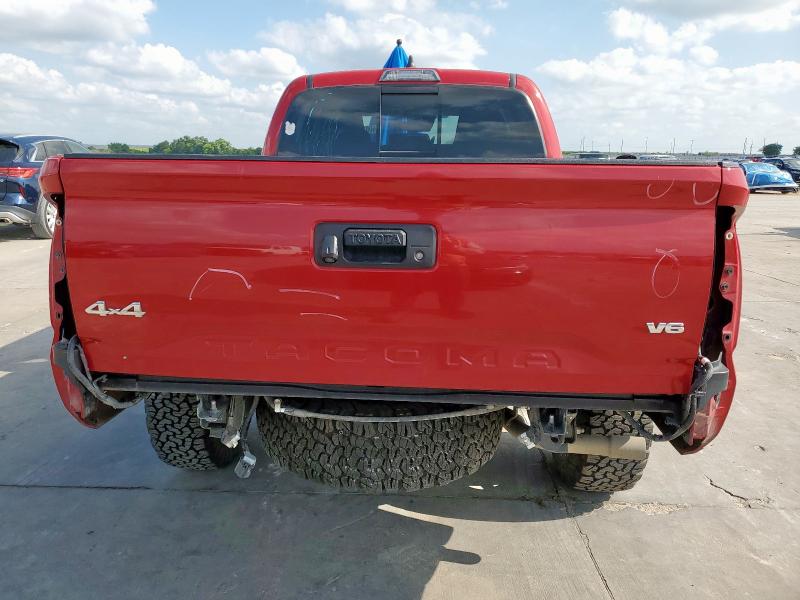 3TMDZ5BN7MM101410 - 2021 TOYOTA TACOMA DOUBLE CAB Қызыл фото 6