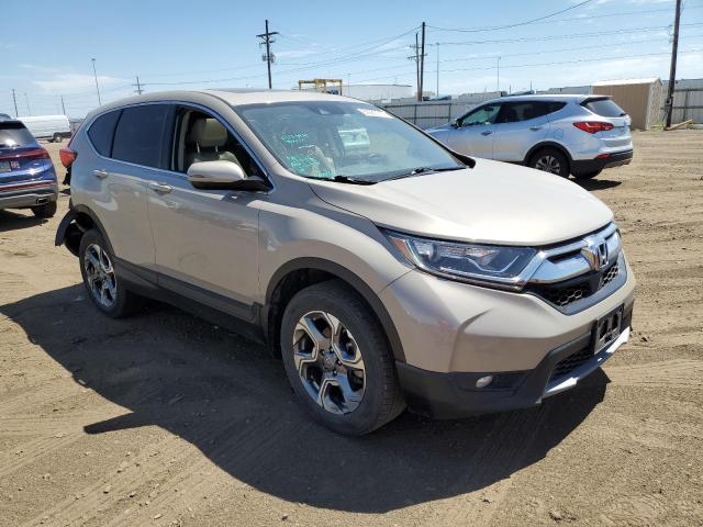 5J6RW2H82KL003215 - 2019 HONDA CR-V EXL TAN photo 4