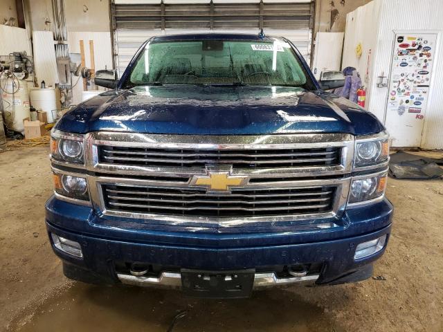 3GCUKTEC2FG416622 - 2015 CHEVROLET SILVER1500 K1500 HIGH COUNTRY BLUE photo 5