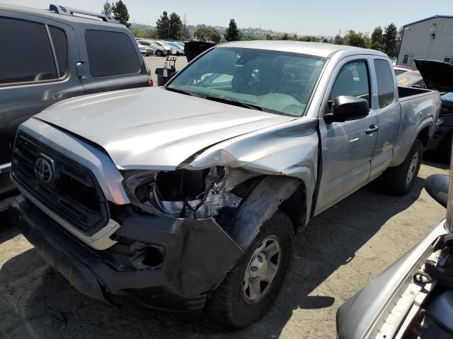 5TFRX5GN1KX151375 - 2019 TOYOTA TACOMA ACCESS CAB ვერცხლისფერი ფოტო 1