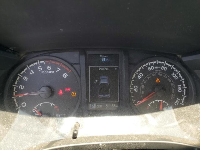 5TFRX5GN1KX151375 - 2019 TOYOTA TACOMA ACCESS CAB ვერცხლისფერი ფოტო 9